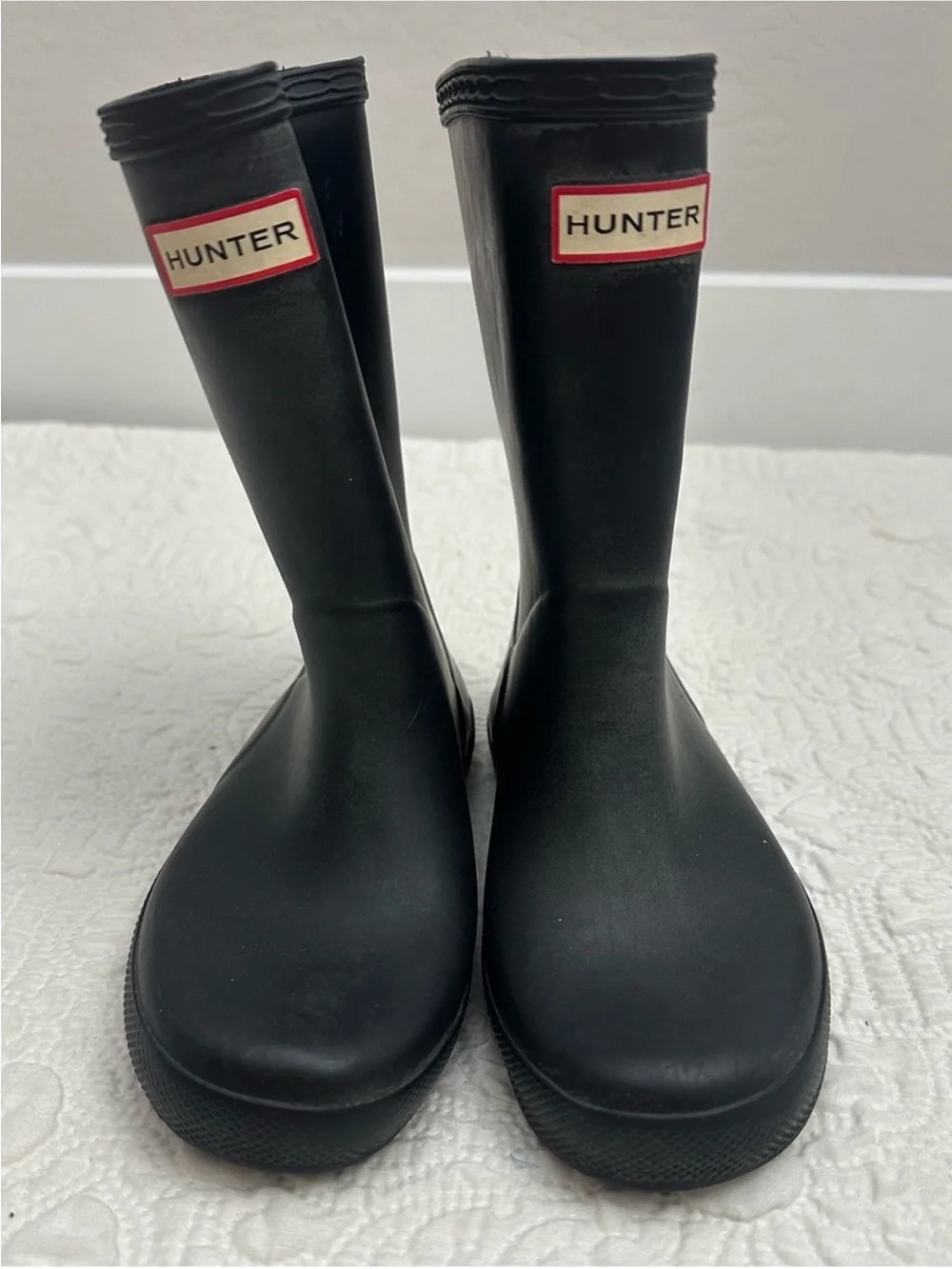 Hunter Original Kids Black Rain Boots Toddler Size 11